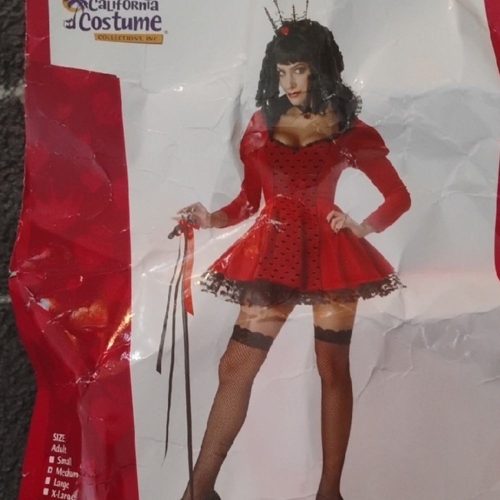 Halloween California Costumes Scarlet Queen Of Hearts Costume